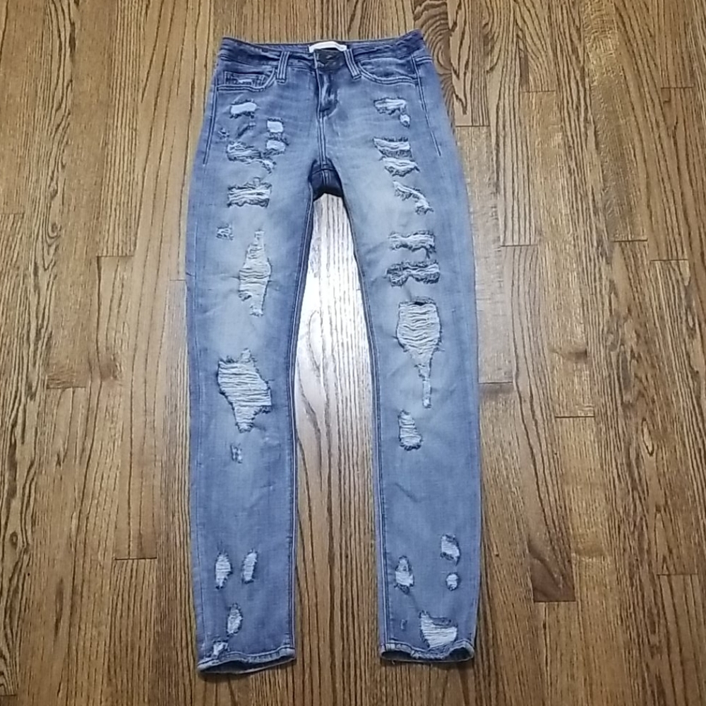 NWOT Daytrip Lynx Skinny factory distressed - Picture 2 of 8